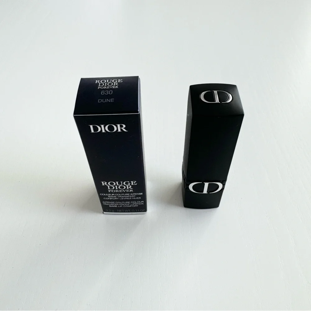NEW Dior Beauty Rouge Forever 630 Dune Lipstick Makeup